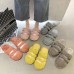 Women Warmed Lined Non Slip Home Plush Cotton Slippers